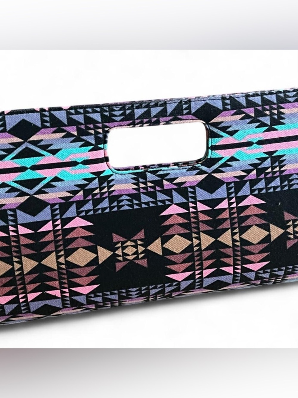 Colorful Print Clutch Wristlet/Handbags - Multicolor